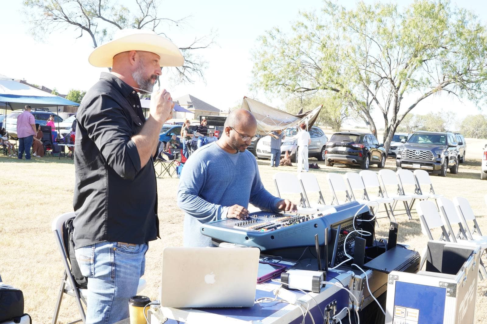 Live Sound for La Vernia TX Church Annual Picnic Event